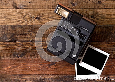 Instant camera Stock Photo