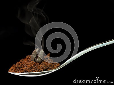 Instant coffee Stock Photo