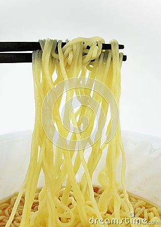 Instant Noodles Stock Photo