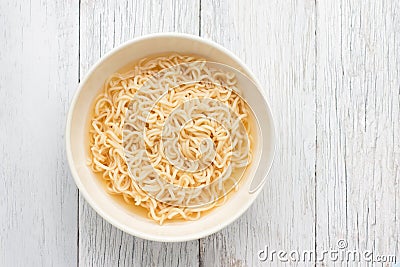 Instant noodles Stock Photo