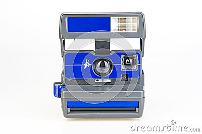 Instant print camera Stock Photo