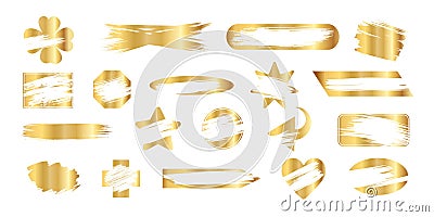 Instant scratch lottery ticket shapes set with scrape texture template marks vector illustration. Vector Illustration