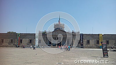Instituto Cultural CabaÃ±as facade on a sunny day Editorial Stock Photo