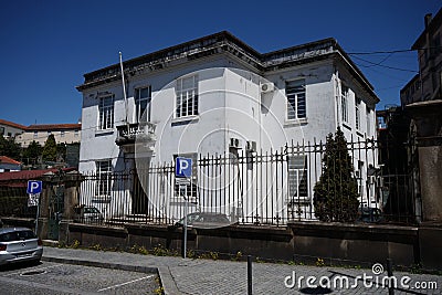 Instituto de medicina legal,Porto,Portugal Editorial Stock Photo