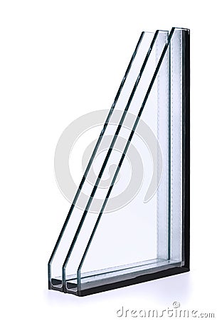 Insulated glazing Stock Photo