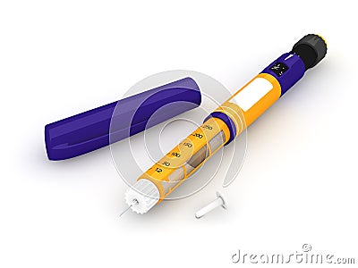 Insulin Stock Photo