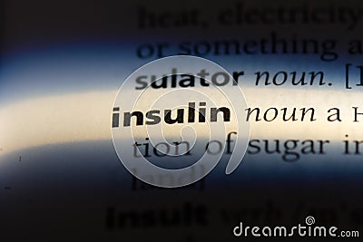 insulin Stock Photo