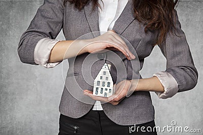 Insurance for your home Stock Photo