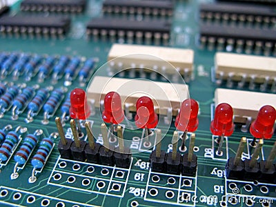 Integrated circuit Stock Photo