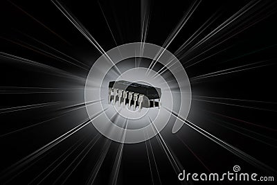 Integrated Circuit Stock Photo