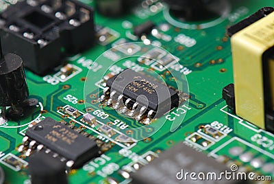 Integrated Circuit Stock Photo