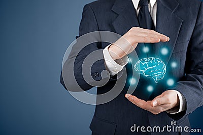 Intellectual property protection Stock Photo