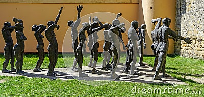 Memorial for communism victims at Sighet Editorial Stock Photo