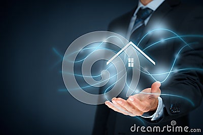 Intelligent house Stock Photo