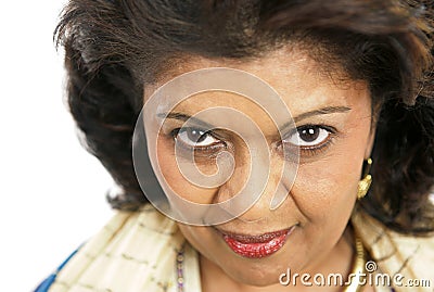 Intense Eyes Stock Photo