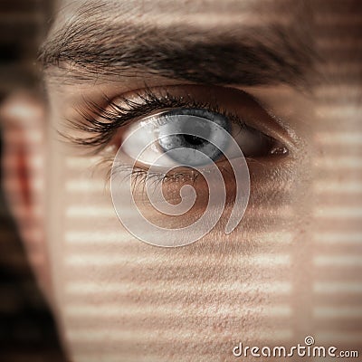 Intent look Concept Stock Photo