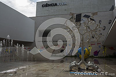 The Interactive Science Museum with educational exhibits Editorial Stock Photo