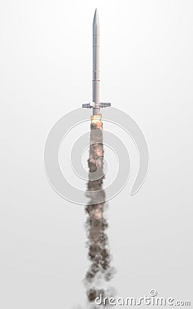 Intercontinental Ballistic Missile Stock Photo