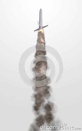 Intercontinental Ballistic Missile Stock Photo