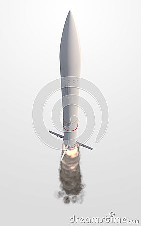 Intercontinental Ballistic Missile Stock Photo