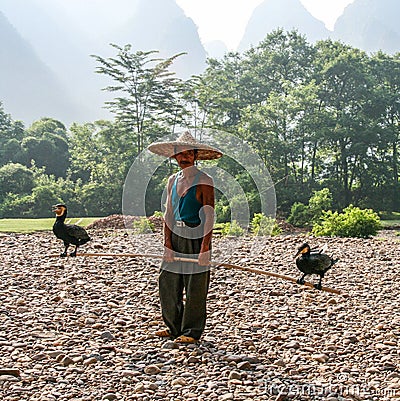 The interesting view in guilijn, china Editorial Stock Photo