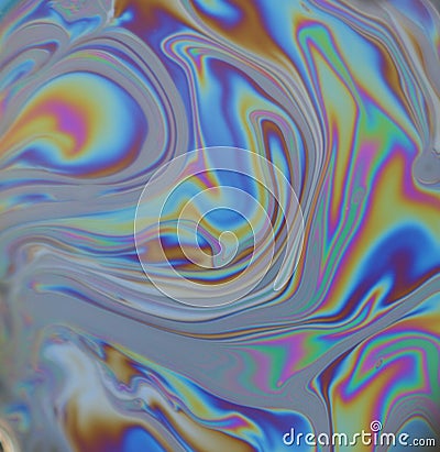 Interference pattern true colour Stock Photo