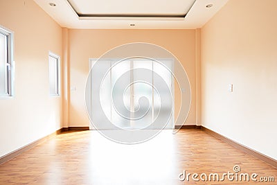 Empty room Stock Photo