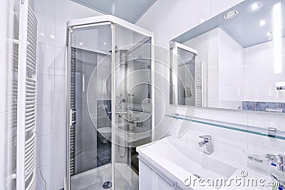 The interior of bathroom. Stock Photo