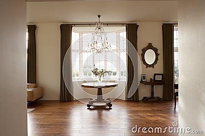 Interior Of Beautiful Contemporary Lounge Stock Photo