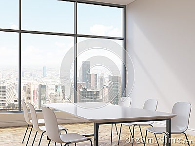 Interior with chairs and table Stock Photo