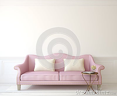 Interior with couch. Stock Photo