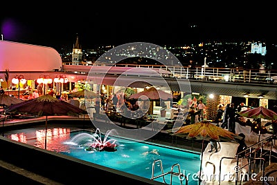 Interior cruise liner Editorial Stock Photo