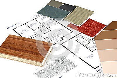 Interior Decorating Stock Photo