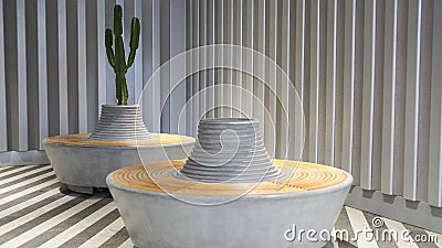 Interior decoration of Skyland Future Science & Technology Museum Editorial Stock Photo