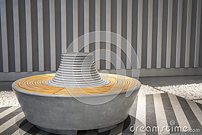 Interior decoration of Skyland Future Science & Technology Museum Editorial Stock Photo