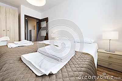 Interior design series: Bedroom Stock Photo