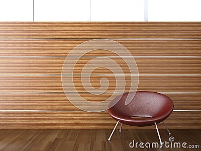 Interior Design Wood Wall Stock Images - Image: 9347834