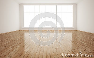 Interior empty room Stock Photo