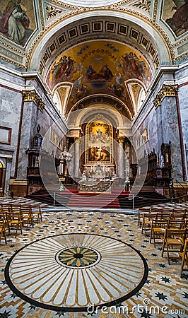 Interior Of Esztergom Basilica - Esztergom,Hungary Stock Photo