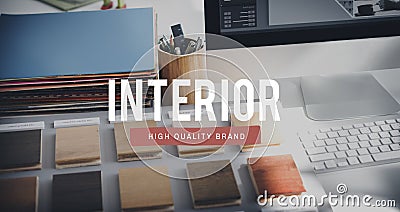 Interior Inside Home Architecture Design Engineering Concept Stock Photo