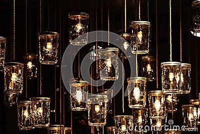 Interior Lighting Decor Stock Photo