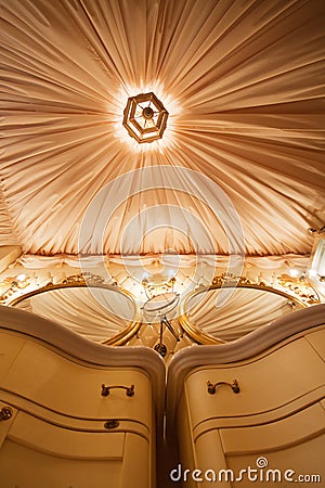 Interior of luxury vintage bathroom Stock Photo