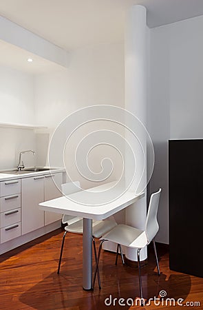 Interior, nice kitchen Stock Photo