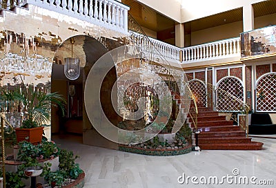 Interior in orient style Stock Photo