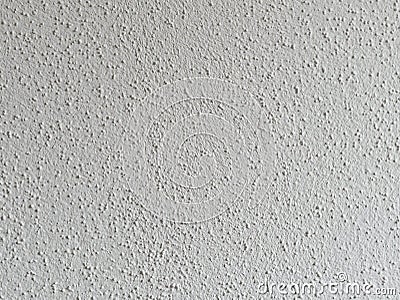 Interior Plaster with a Sand Finish Stock Photo