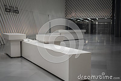 Interior shot of Skyland Future Science & Technology Museum Editorial Stock Photo