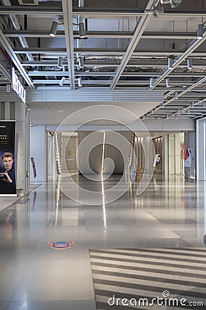 Interior shot of Skyland Future Science & Technology Museum Editorial Stock Photo