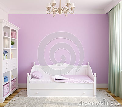 Interior of toddler room. Stock Photo