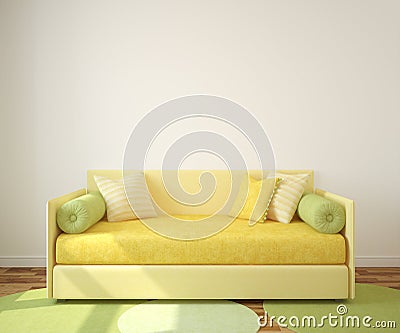 Interior of toddler room. Stock Photo