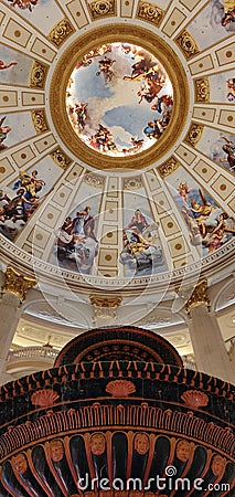 Interior of the Venetian Macao Stock Photo